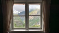 Uitzicht uit kamer 304.