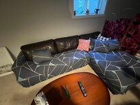 Condition of leather couch
