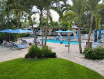 Pool & hot tub area