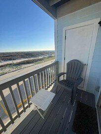 The ACTUAL view from the balcony...