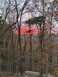 Sunset from the deck