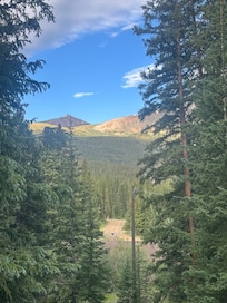 The view from the deck.