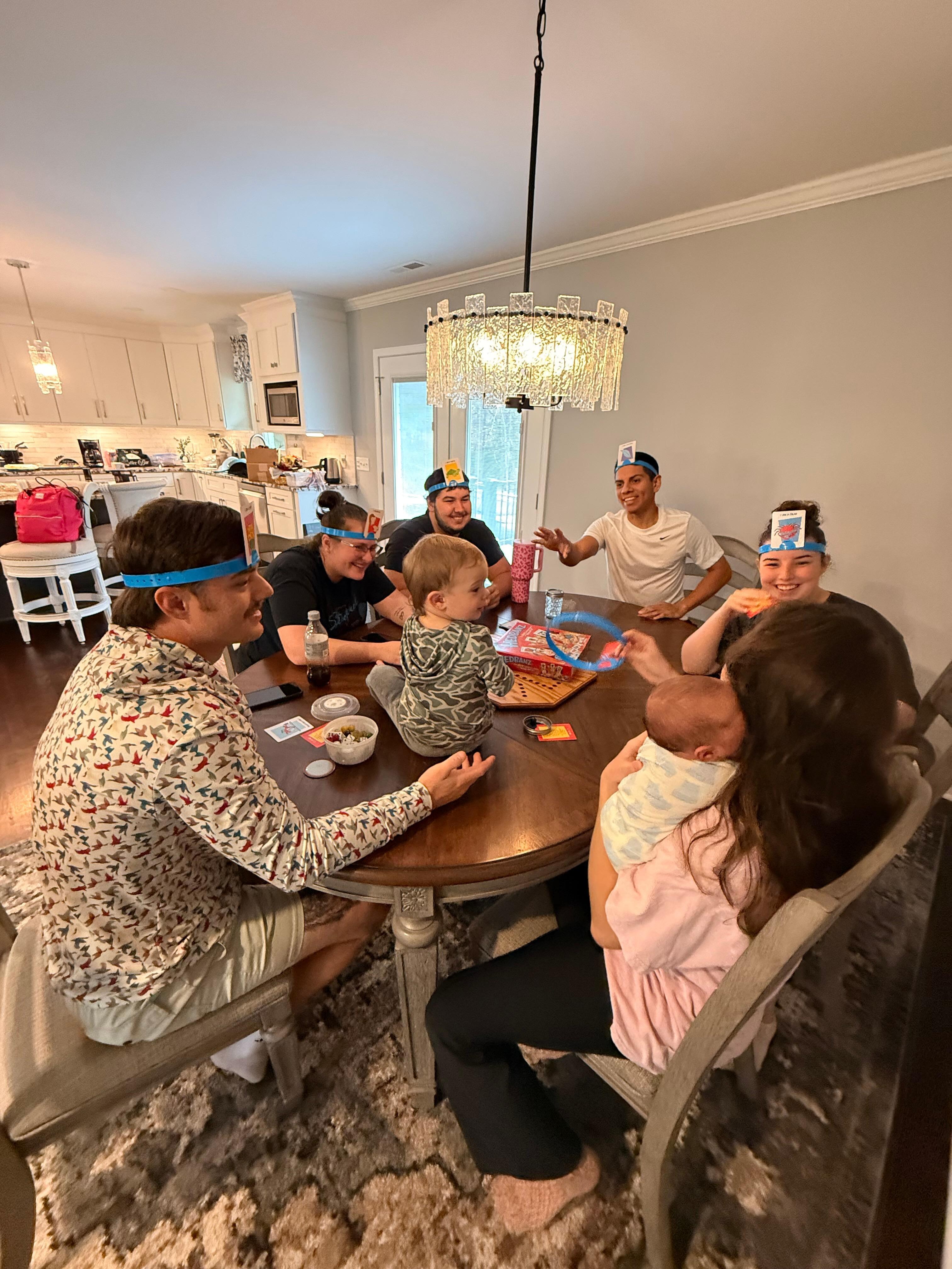 Games were available that my adult kids had a ball playing!