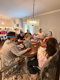 Games were available that my adult kids had a ball playing!