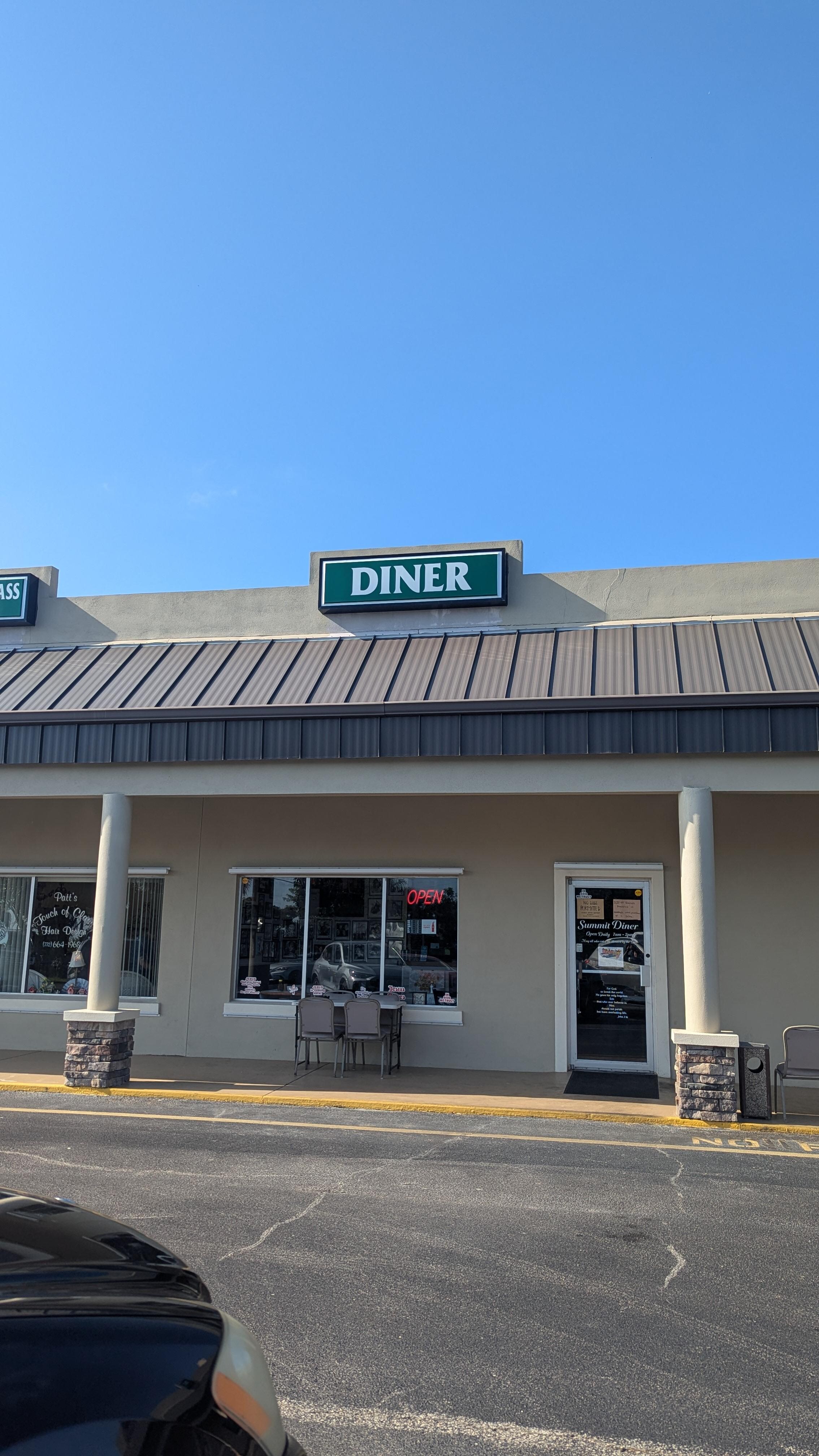 Summit diner was our favorite breakfast stop.