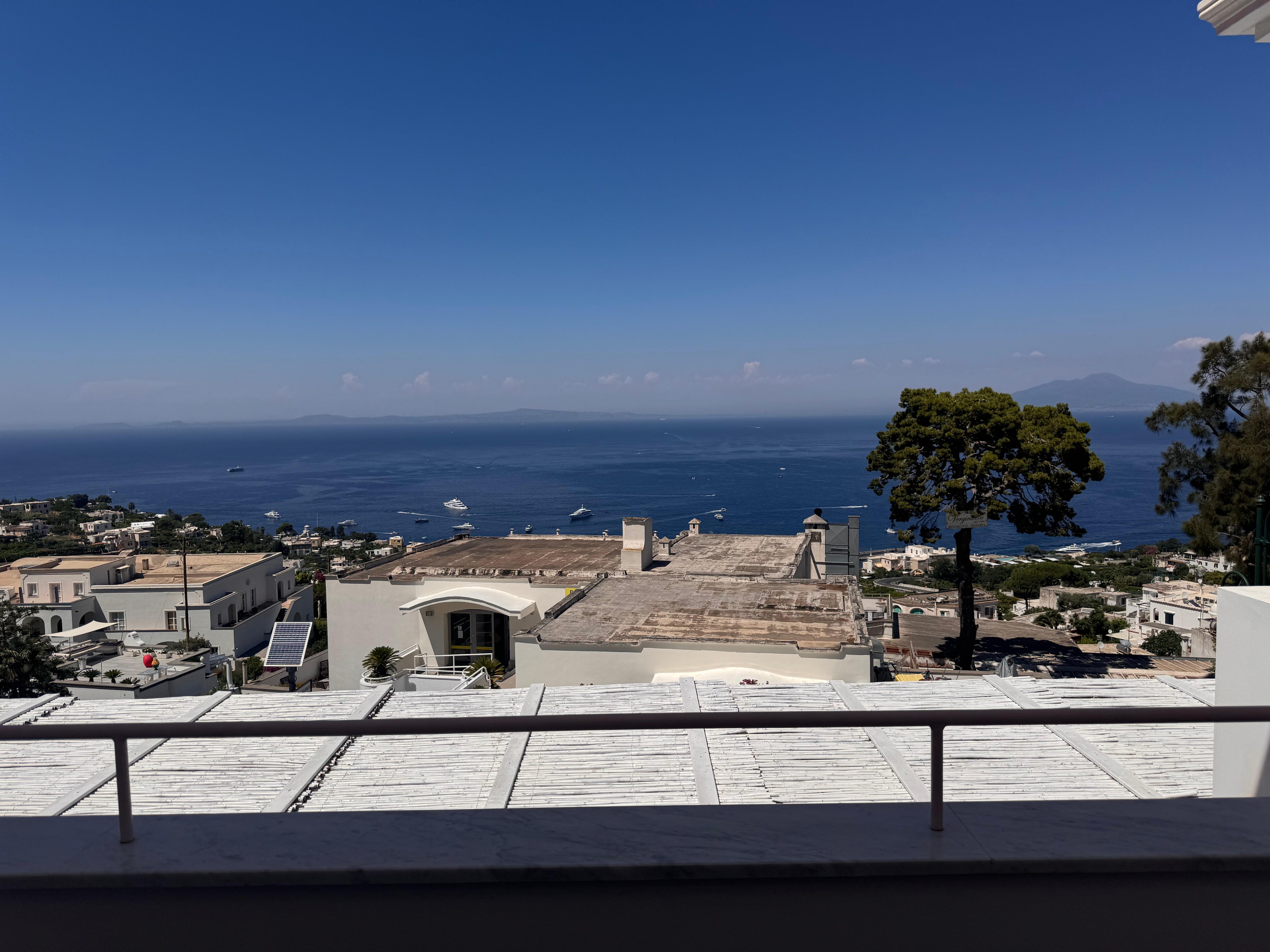 View from our balcony