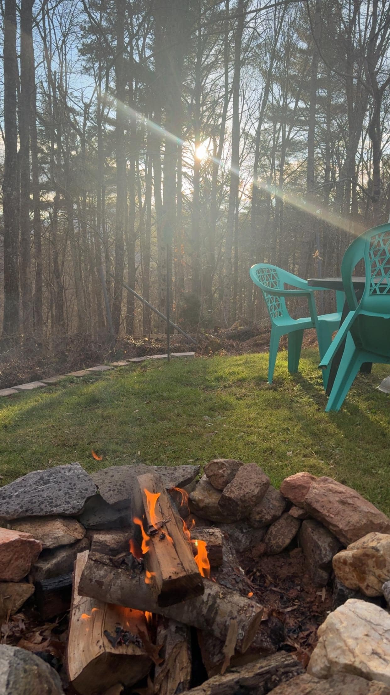 Our view for the weekend 🔥 