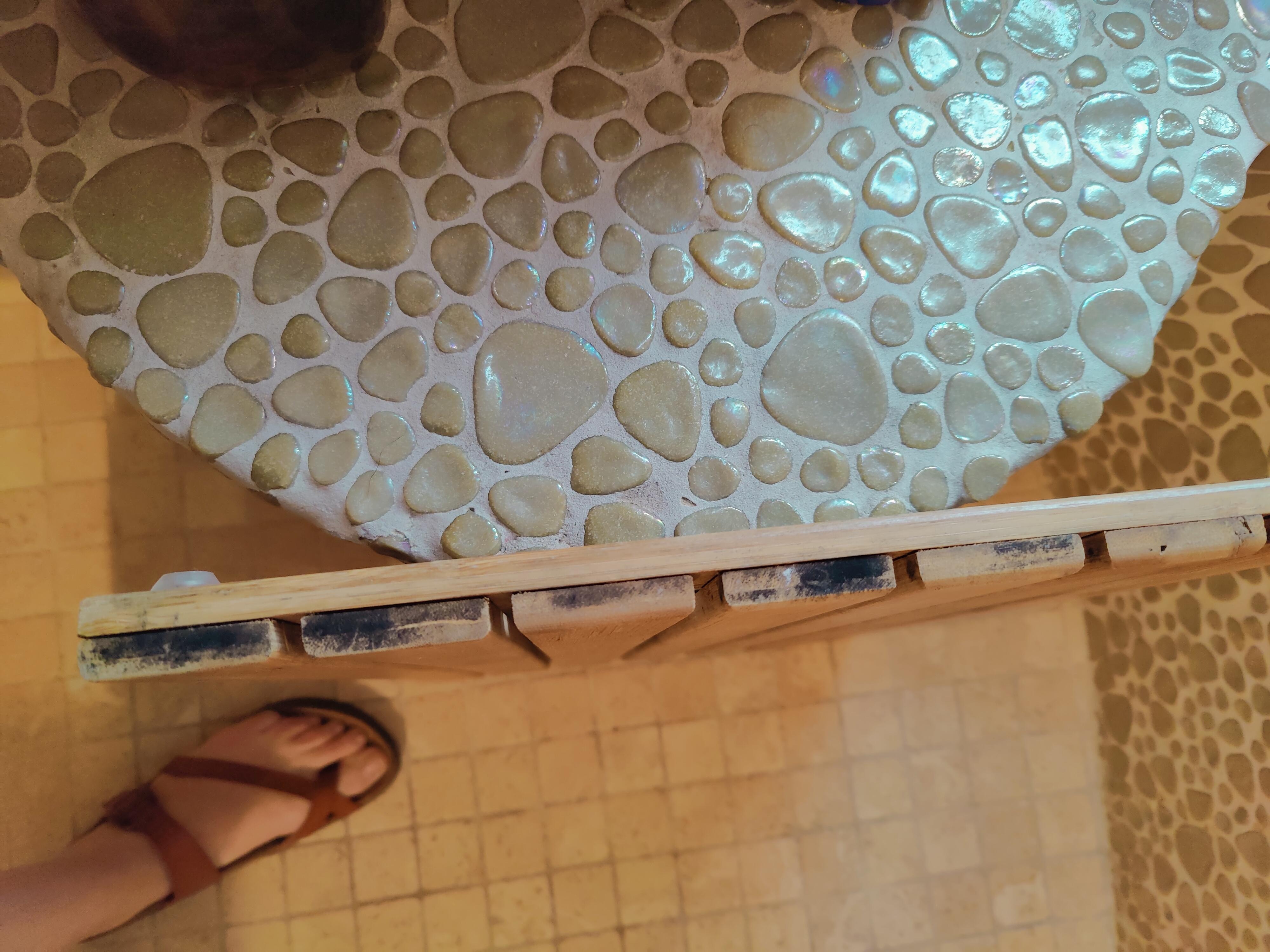 Mold on shower mat