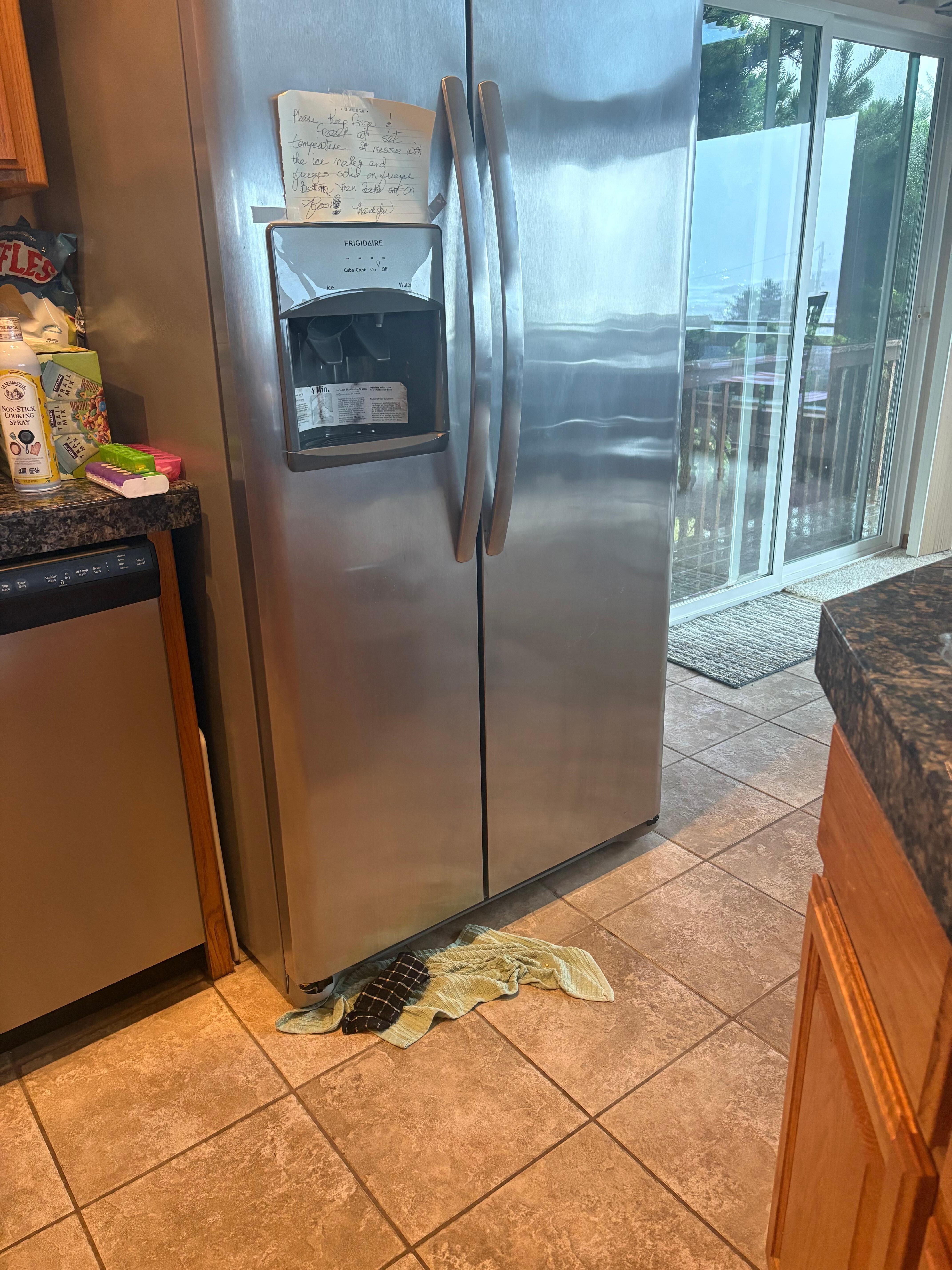 Leaky fridge
