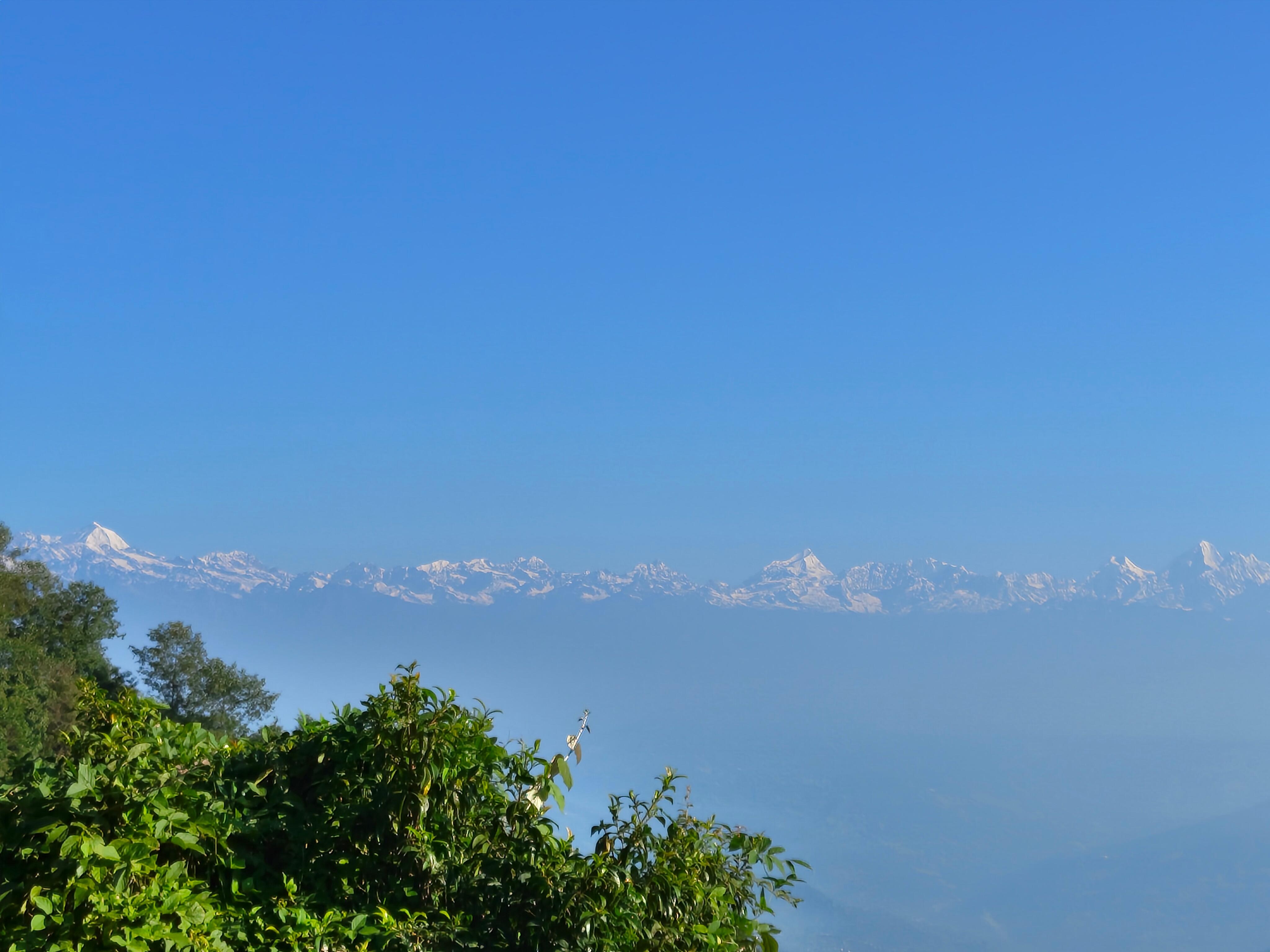 美しいヒマラヤの山々