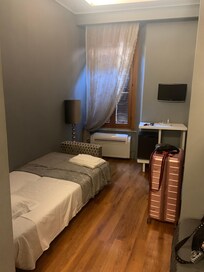 3 værelses hvor sidste seng havde en lille del for sig selv.