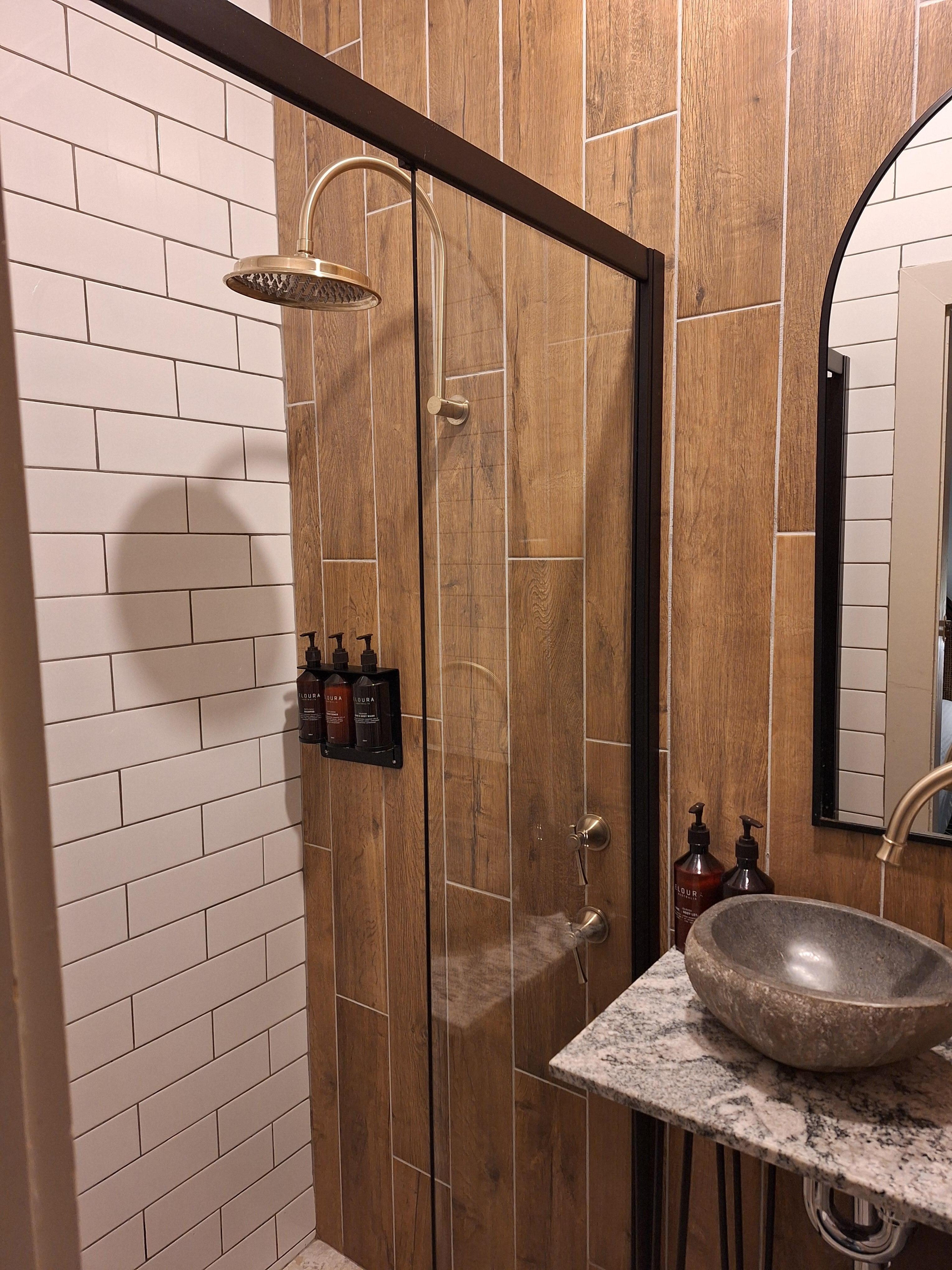 The bathroom