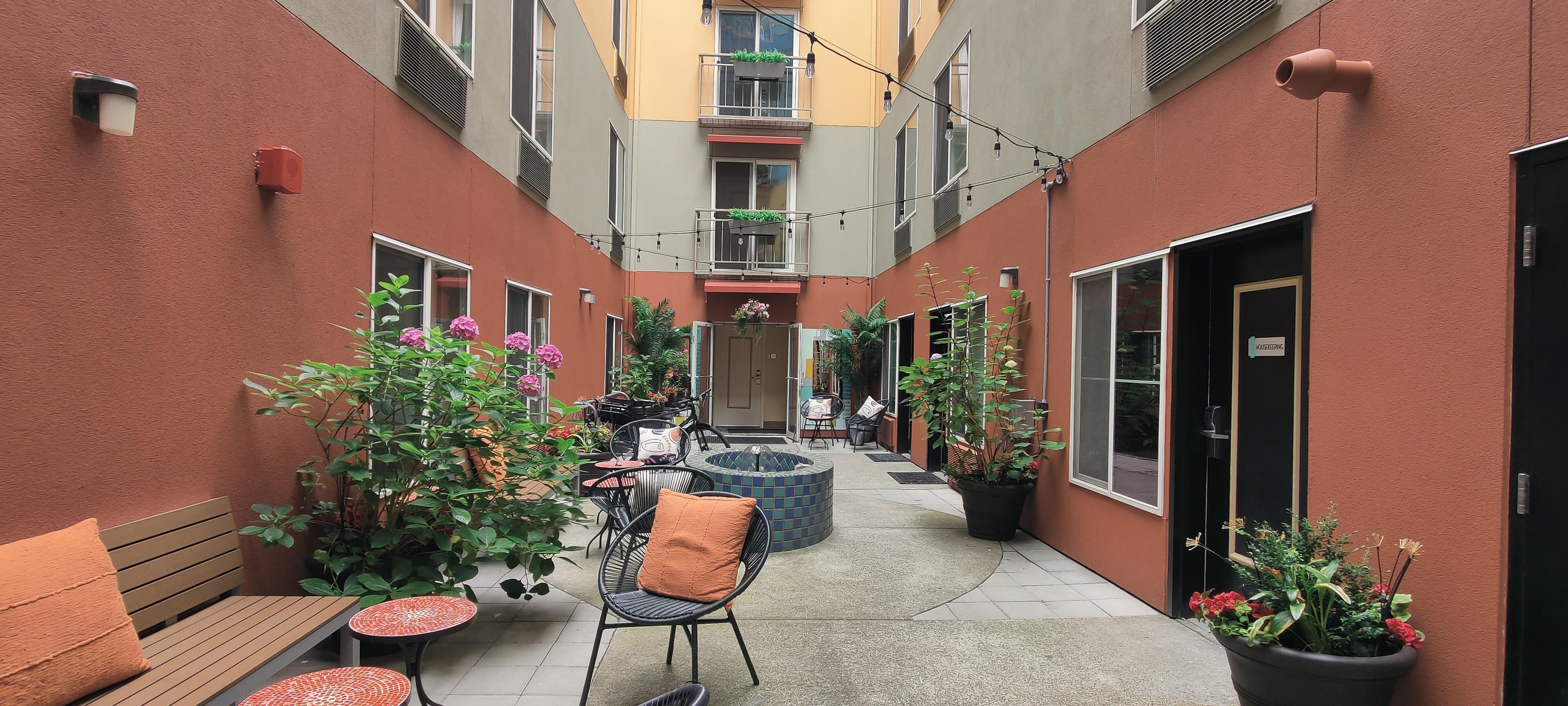 Cute courtyard