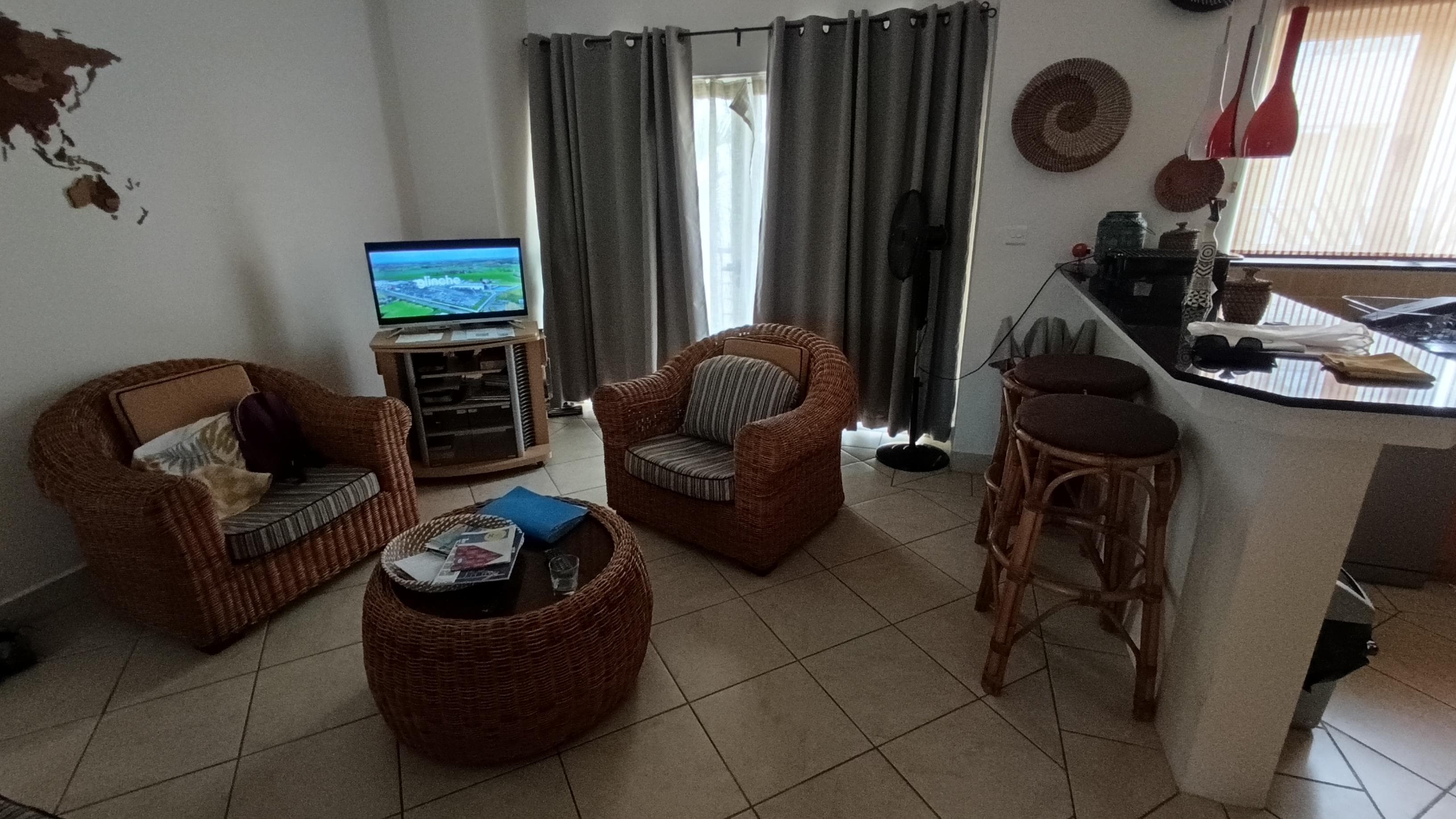 Télévision grand écran 