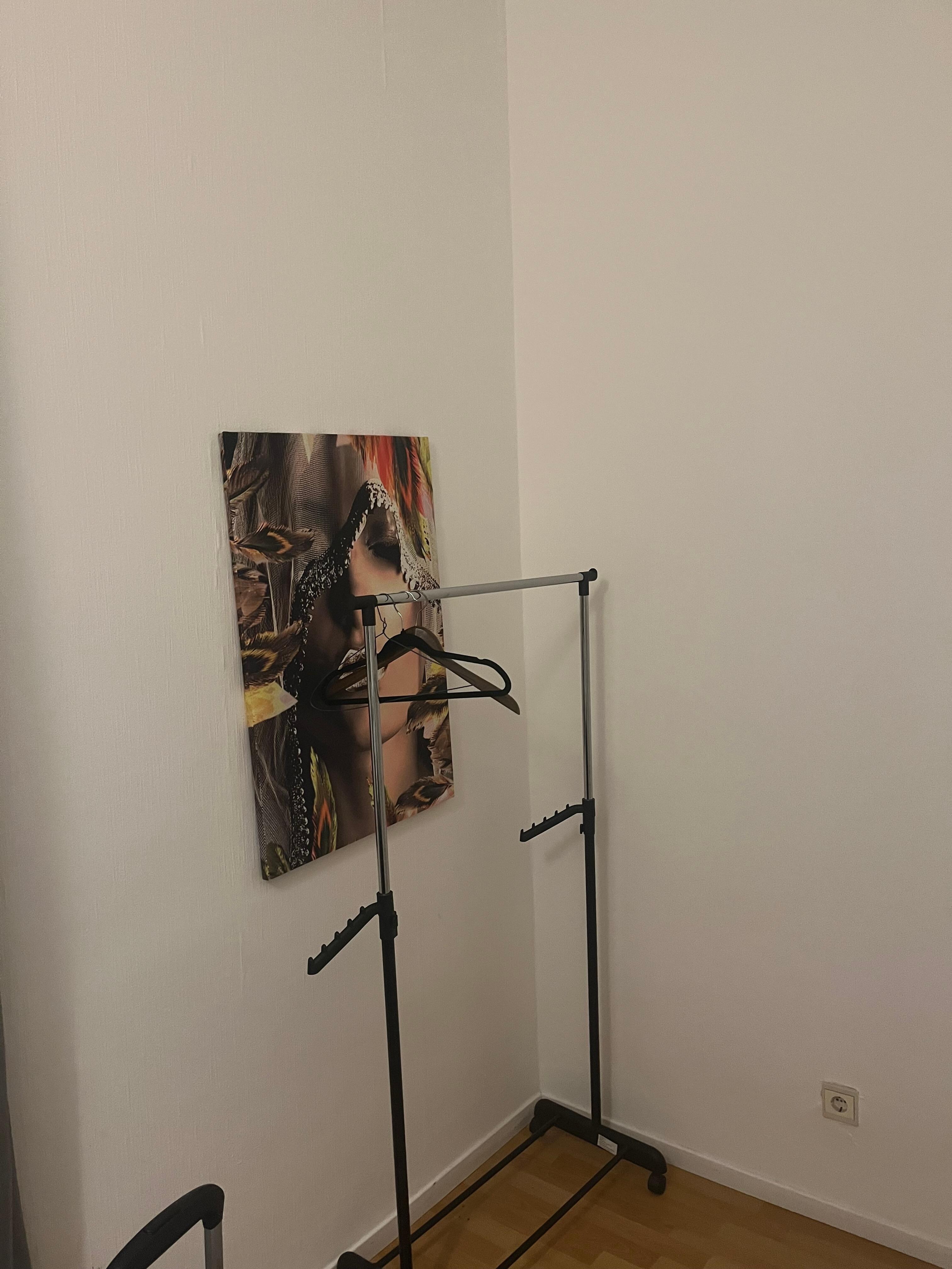 Weird erotic art on the wall