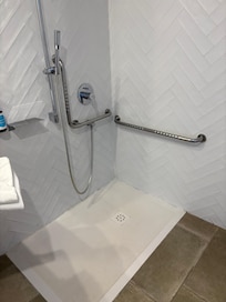 Shower for wheelchair