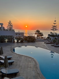 Sunset from the main restaurant