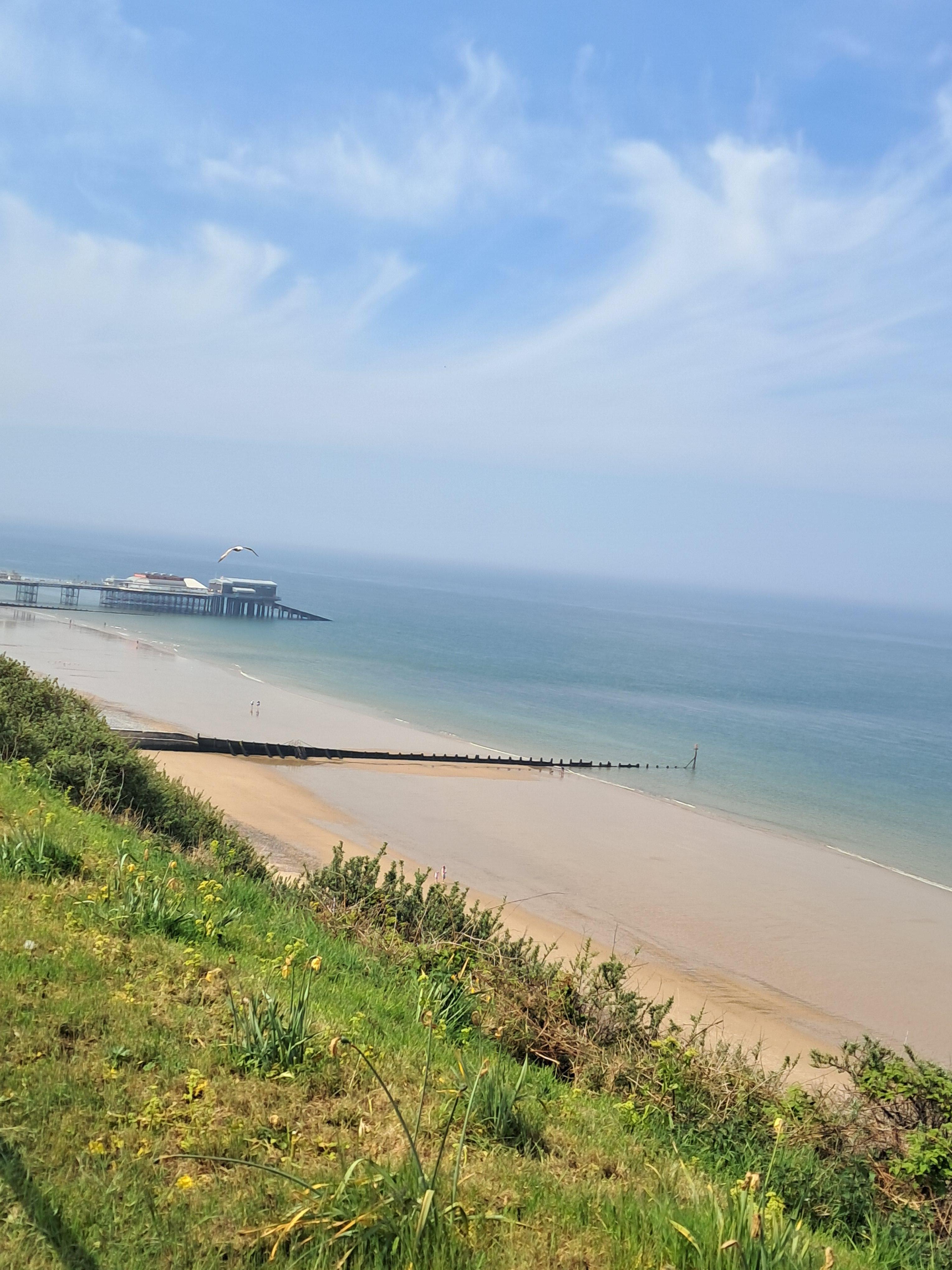 Beautiful view of the beach