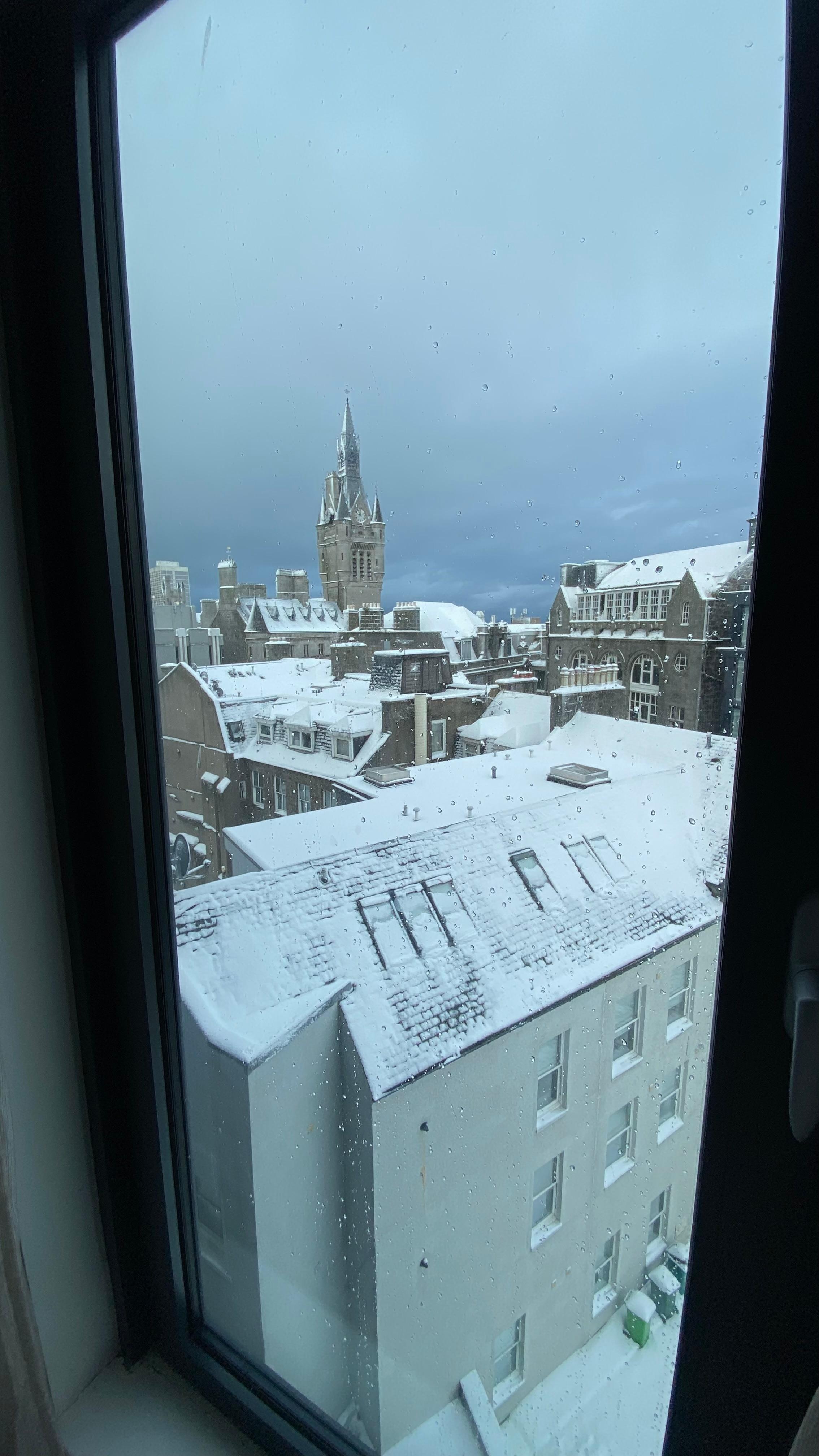 View from our 4th floor room 