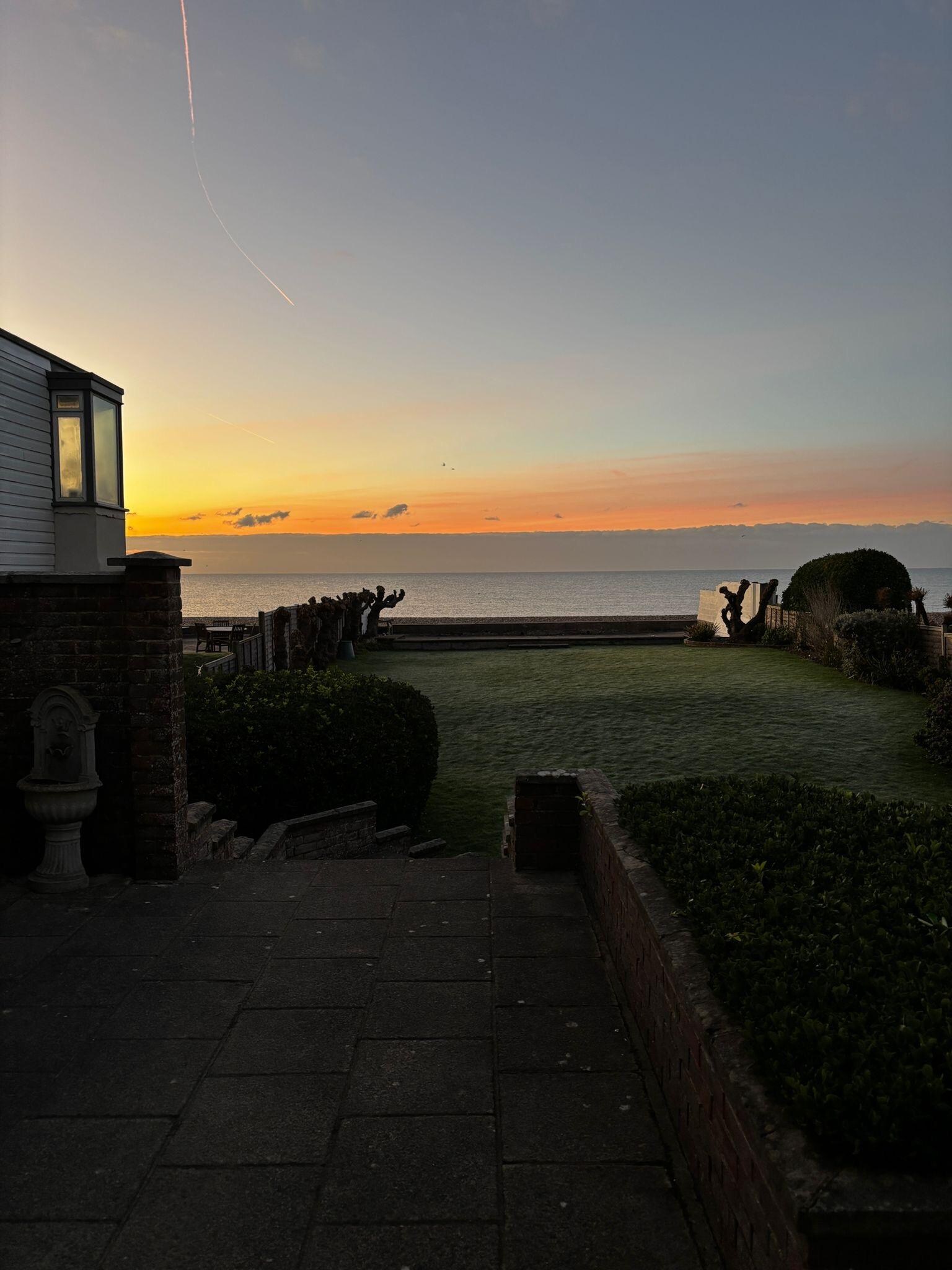 View from the bedroom balcony 