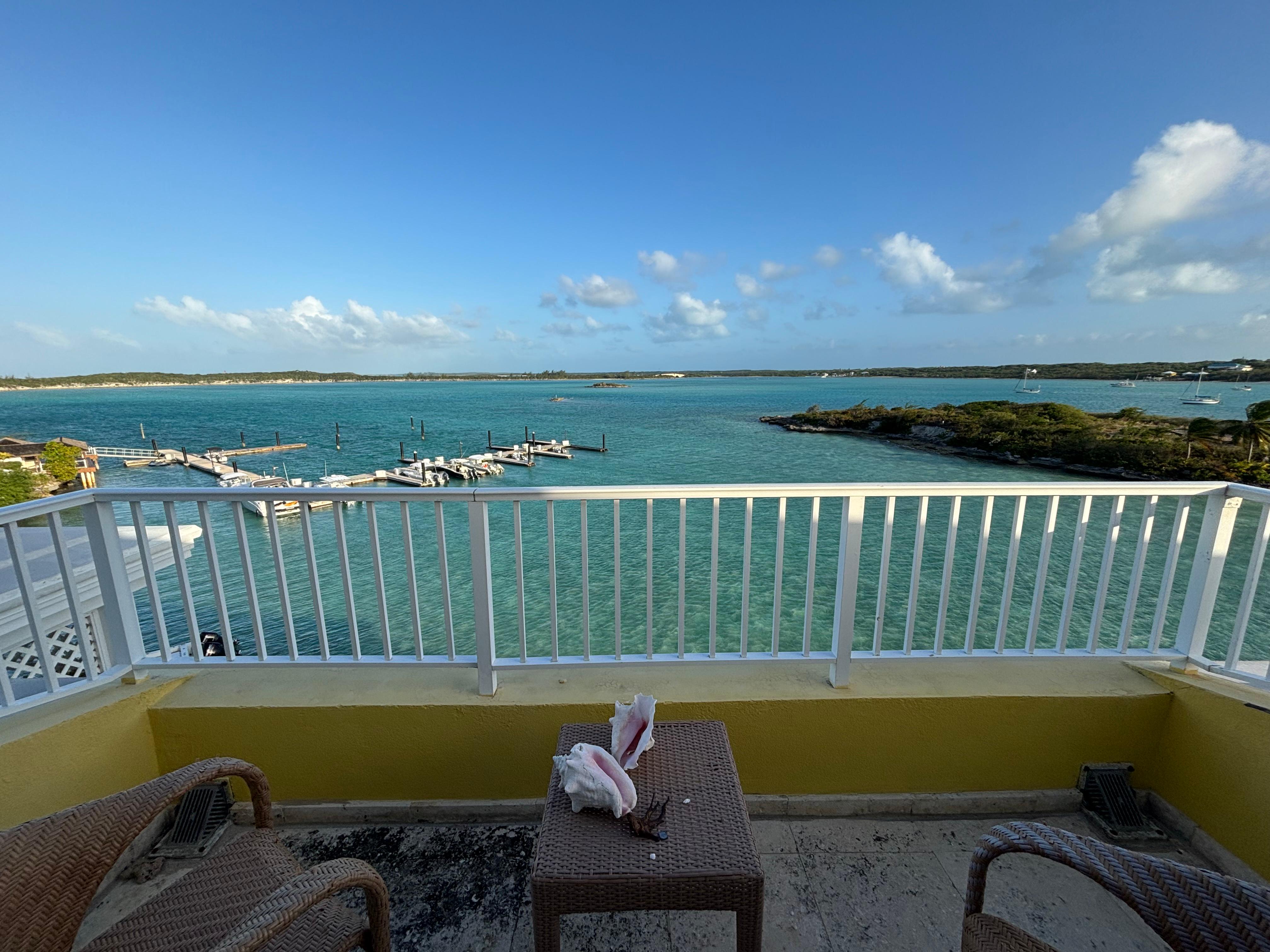 Top floor suite balcony