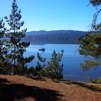 One of the trails at the State Park
