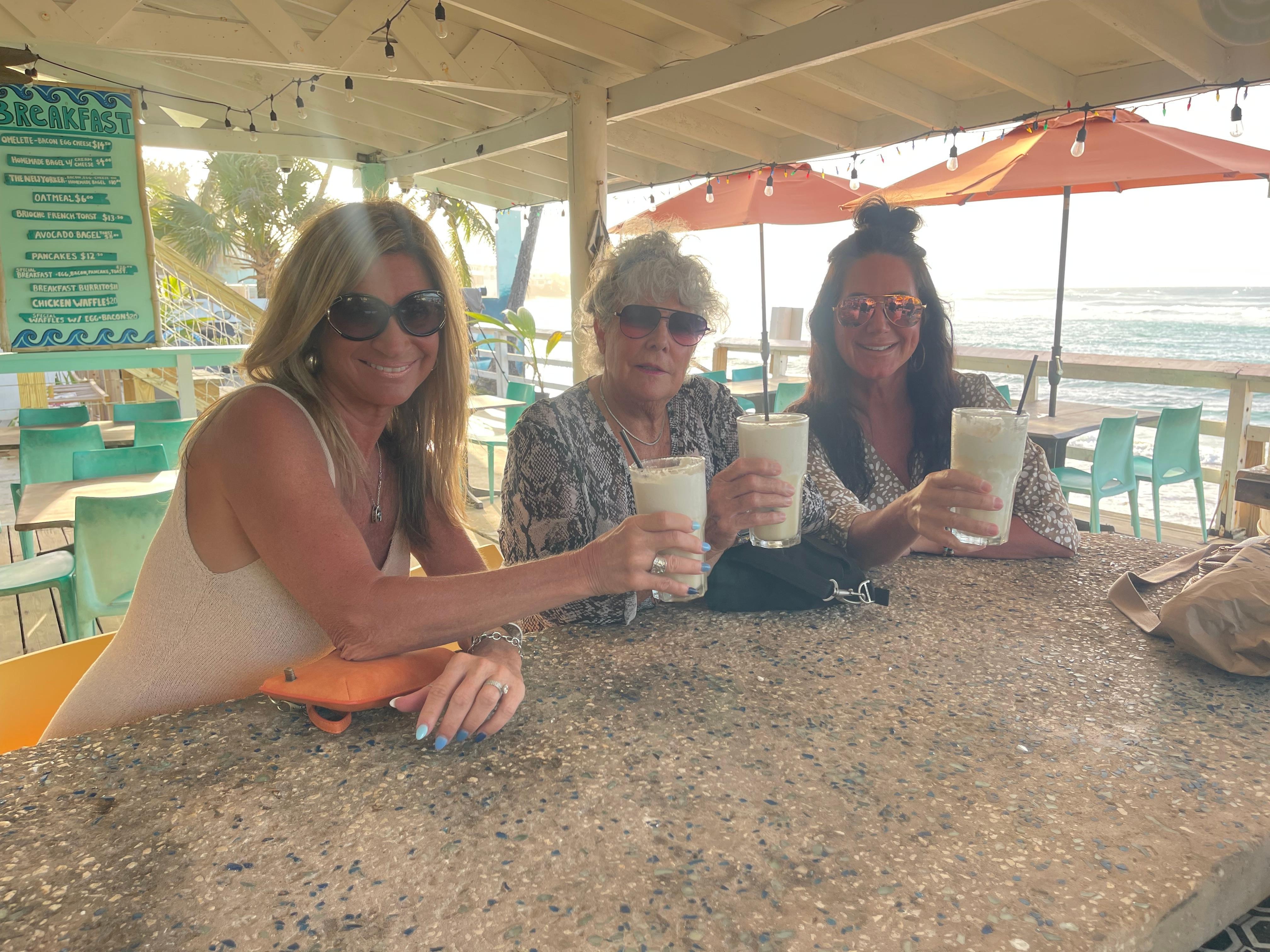 Girls night down the street 