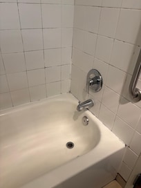 The condition of. The tub