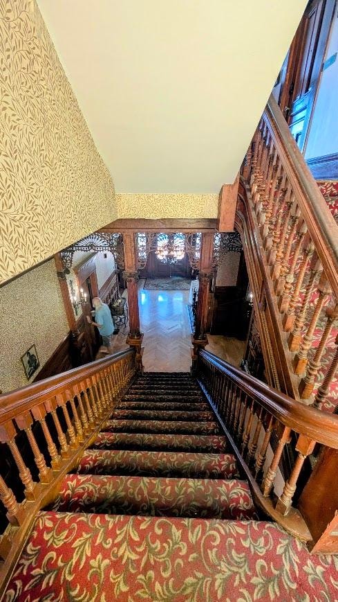 The grand staircase