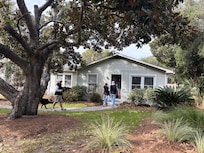 Love the Folly Beach trees!