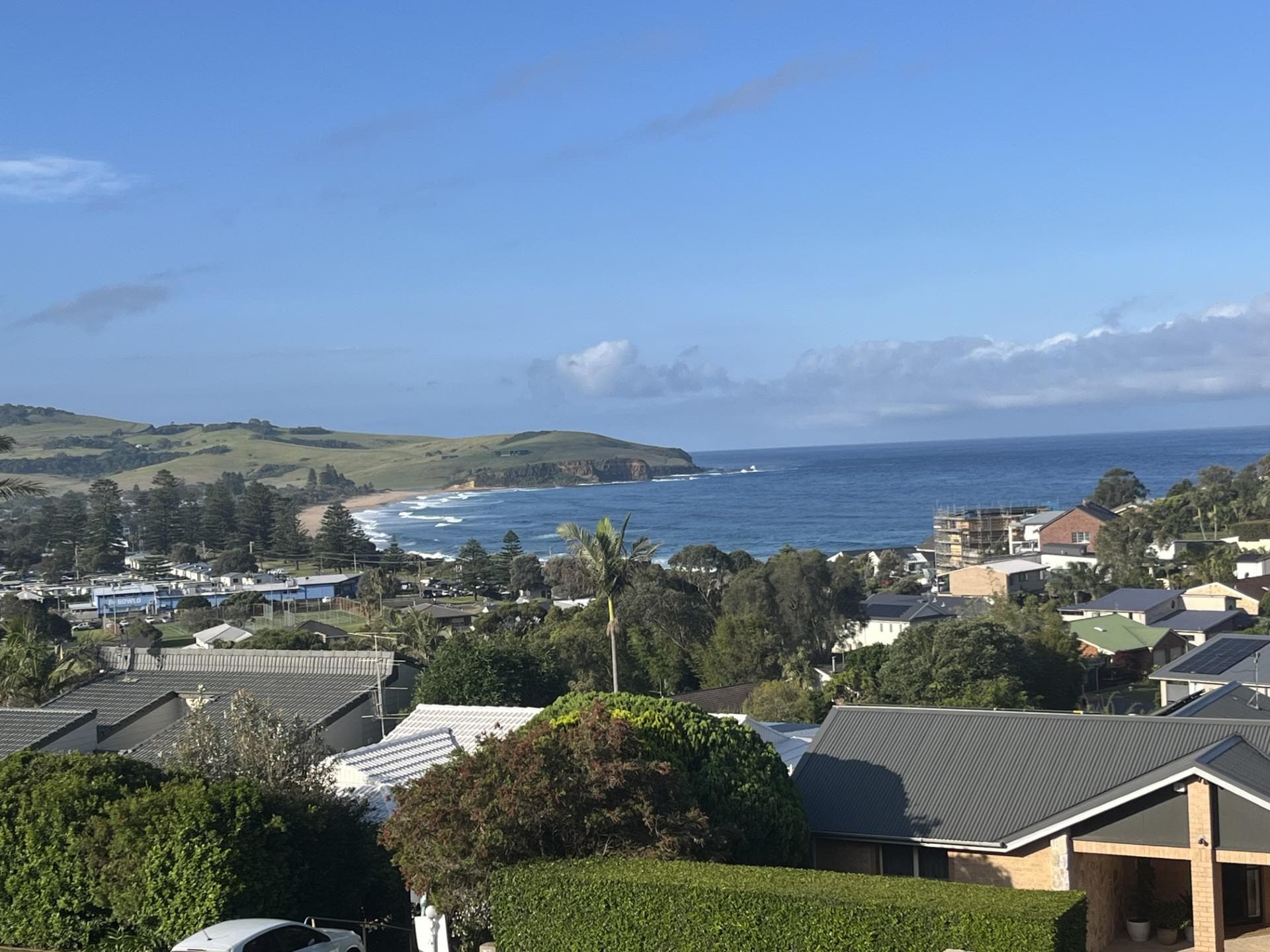 Beautiful view from front deck