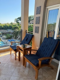 Favorite spot for morning coffee, bird watching and book reading!