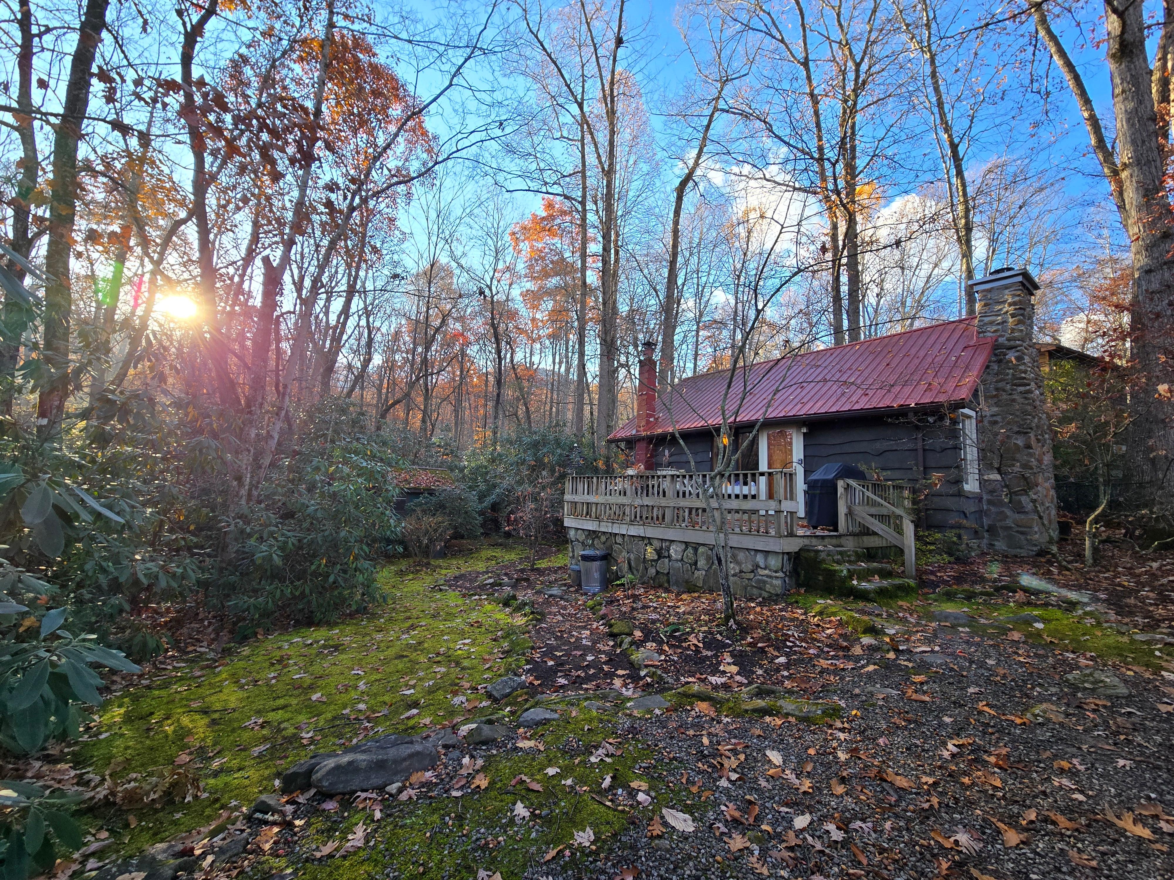 View of the cabin ❤️