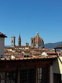View of the Duomo from one of the bathrooms