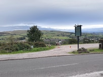 View from the front of the Hotel entrance.