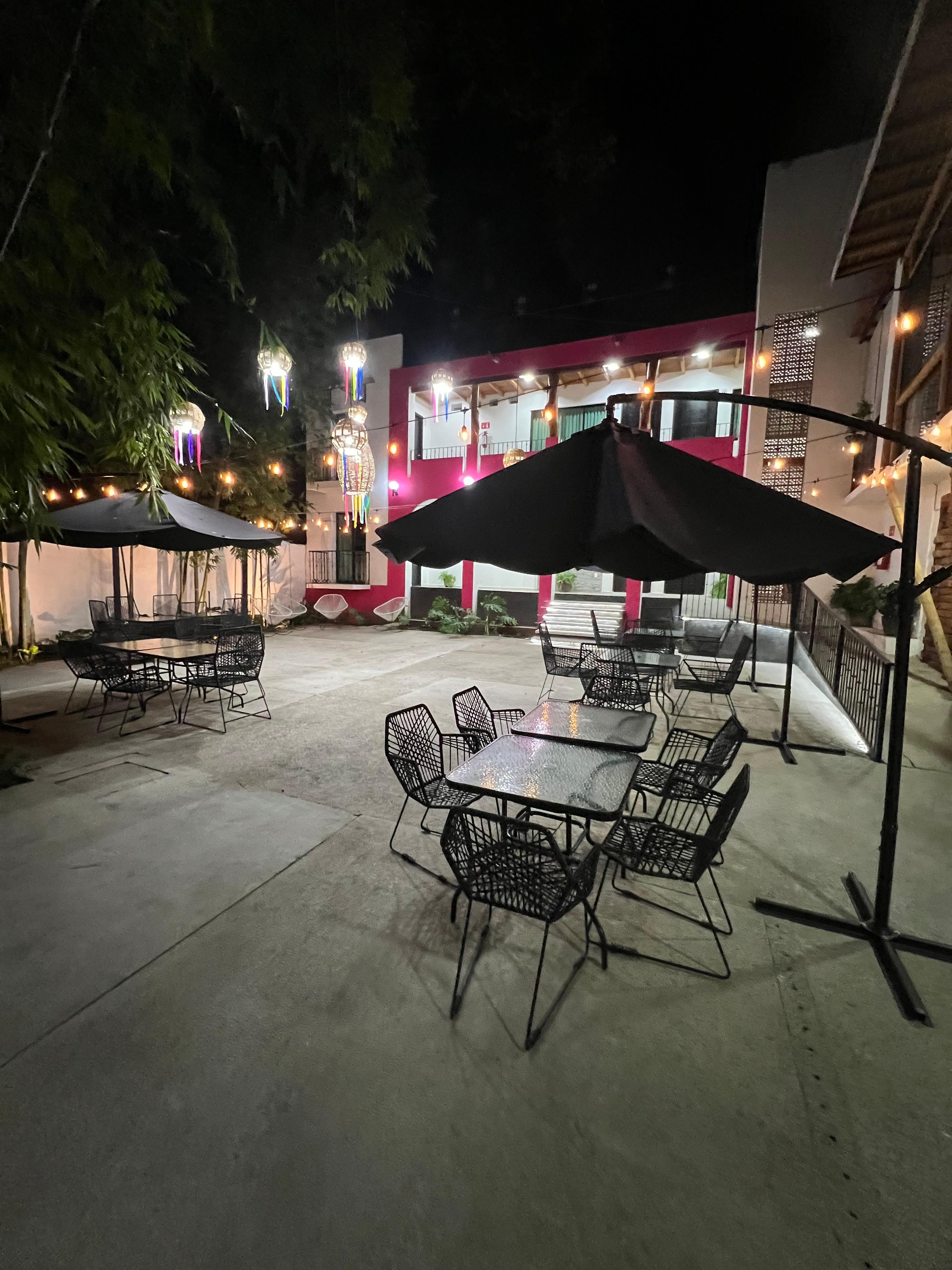 Terraza en planta baja 