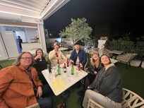 Fun on the roof terrace!