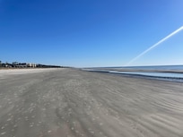 Beautiful beach ride on bikes that came with rental.