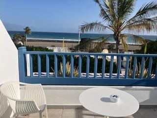 Sea view from a deluxe room