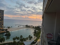 Morning view from the lanai