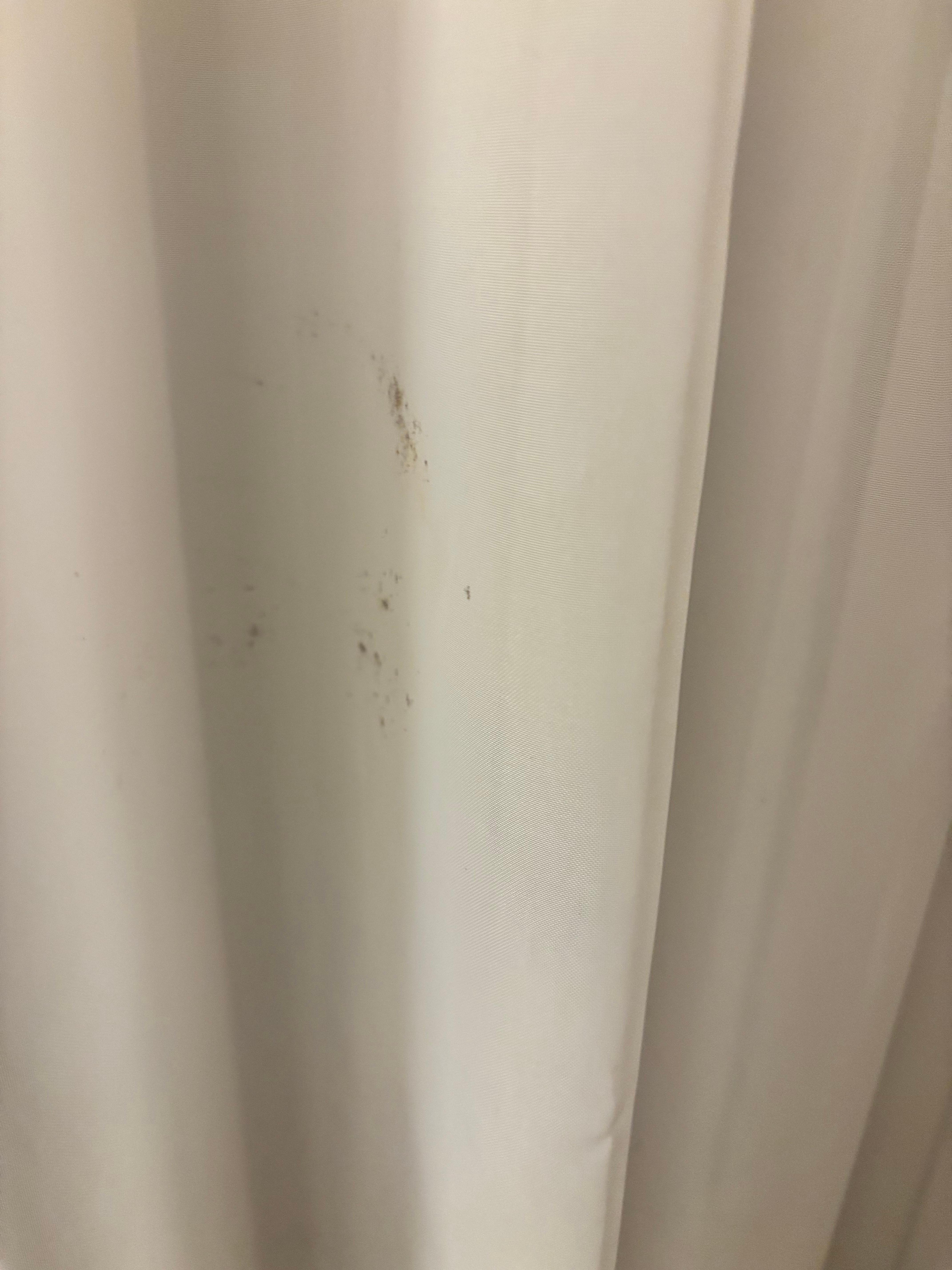 Moldy curtains