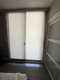 Blinds worn and dirty