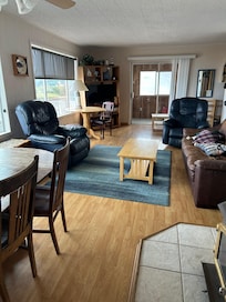 Large living space
Furniture wore some