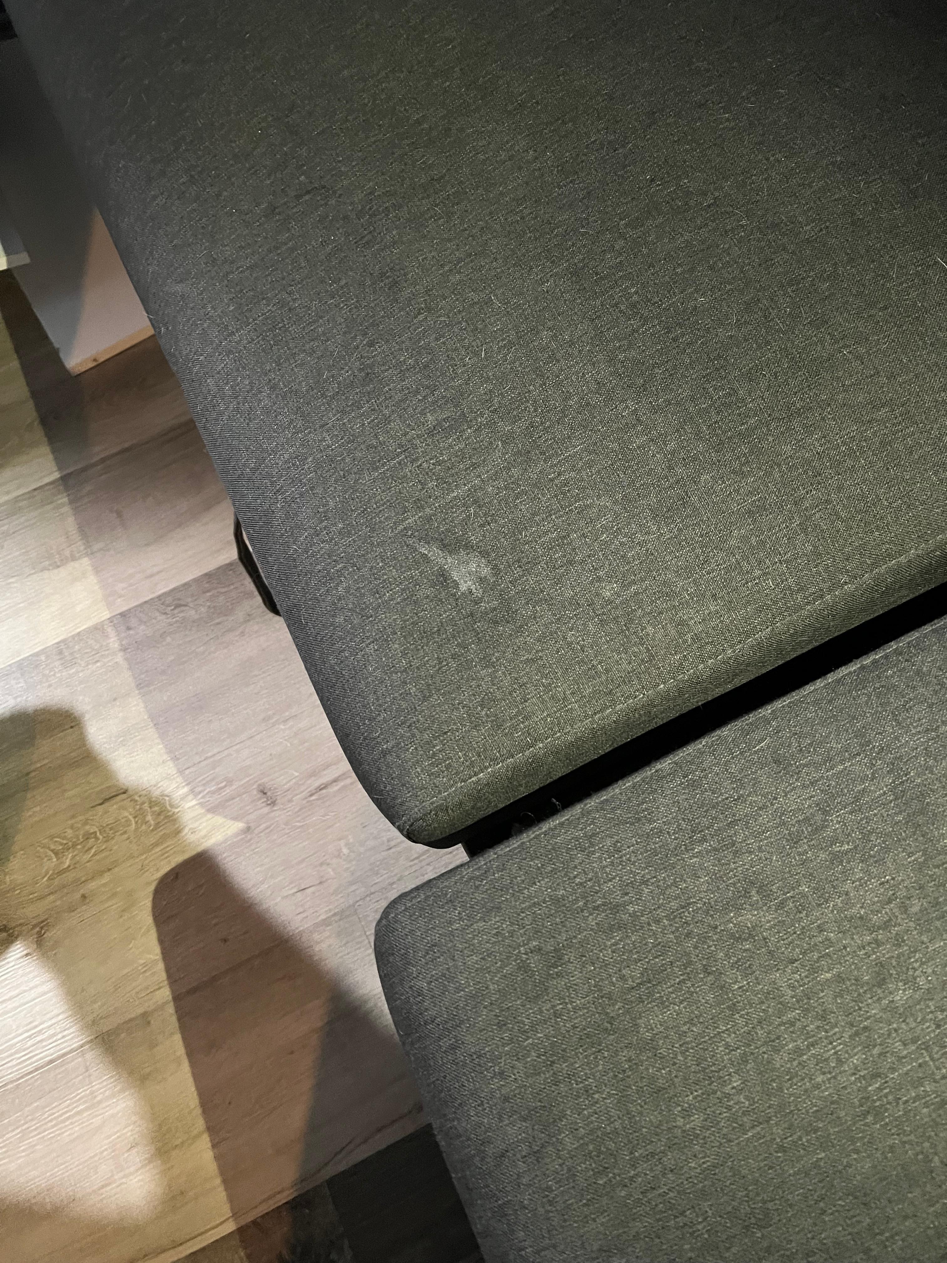 Stains on couch