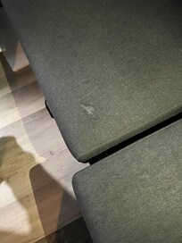 Stains on couch