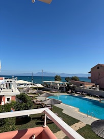 From our balcony in the morning