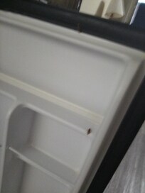 There is more pic I have to find with smashed microwave nightstands that are hazardous sink and tub that won't drain for 2 days ac that doesn't work bathroom with no door handle etc...