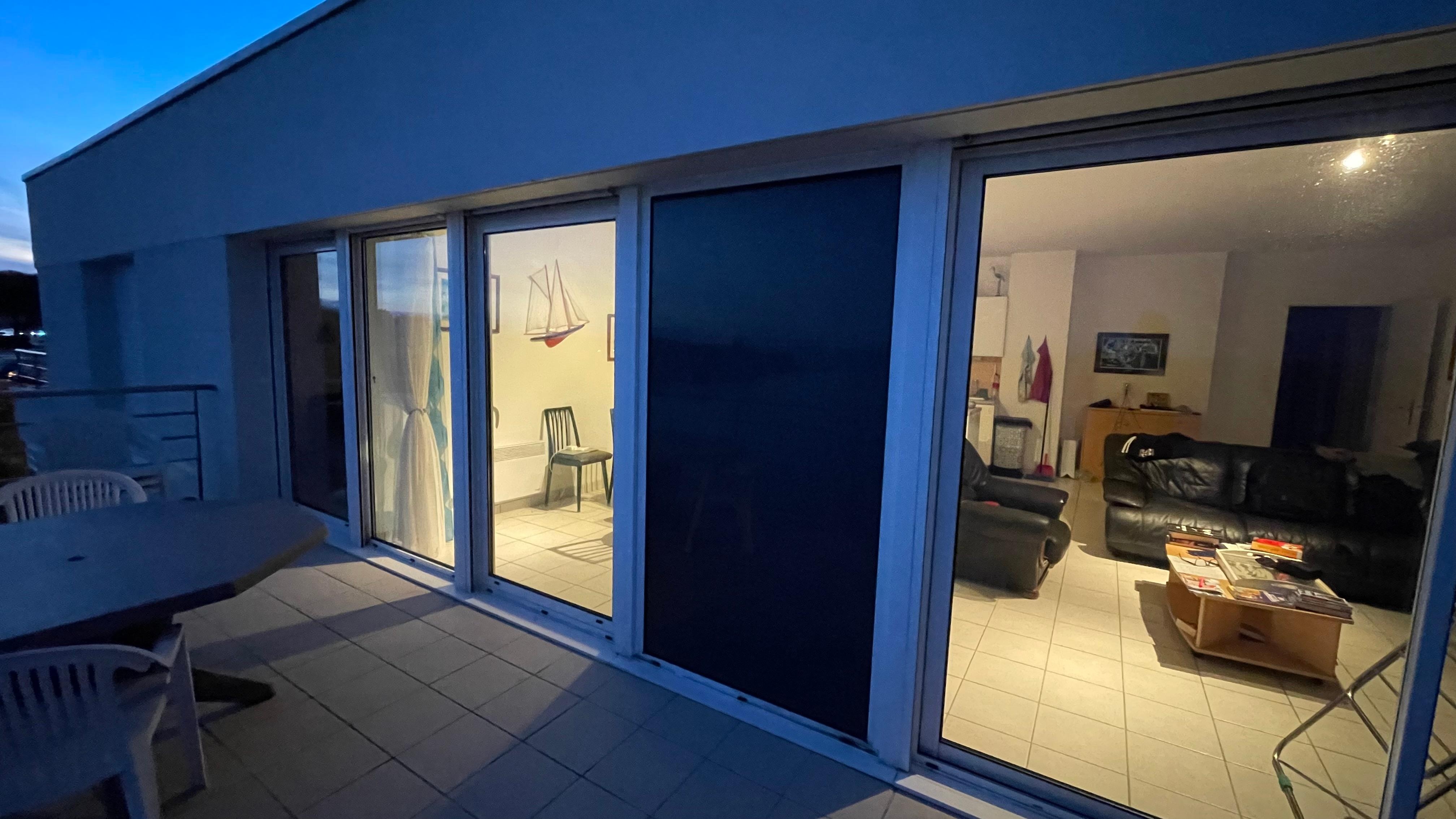 Vom Balkon ins Wohnzimmer