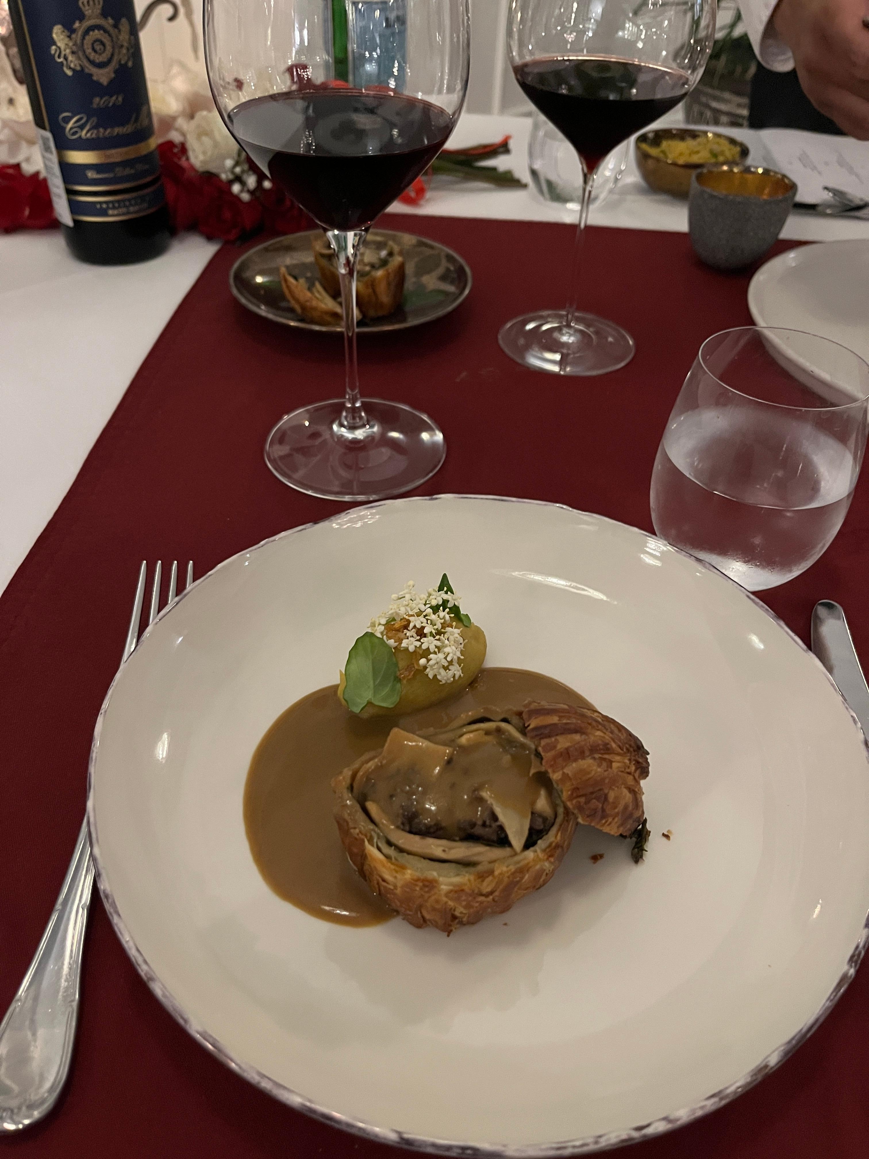 Fine dining, 5 courses