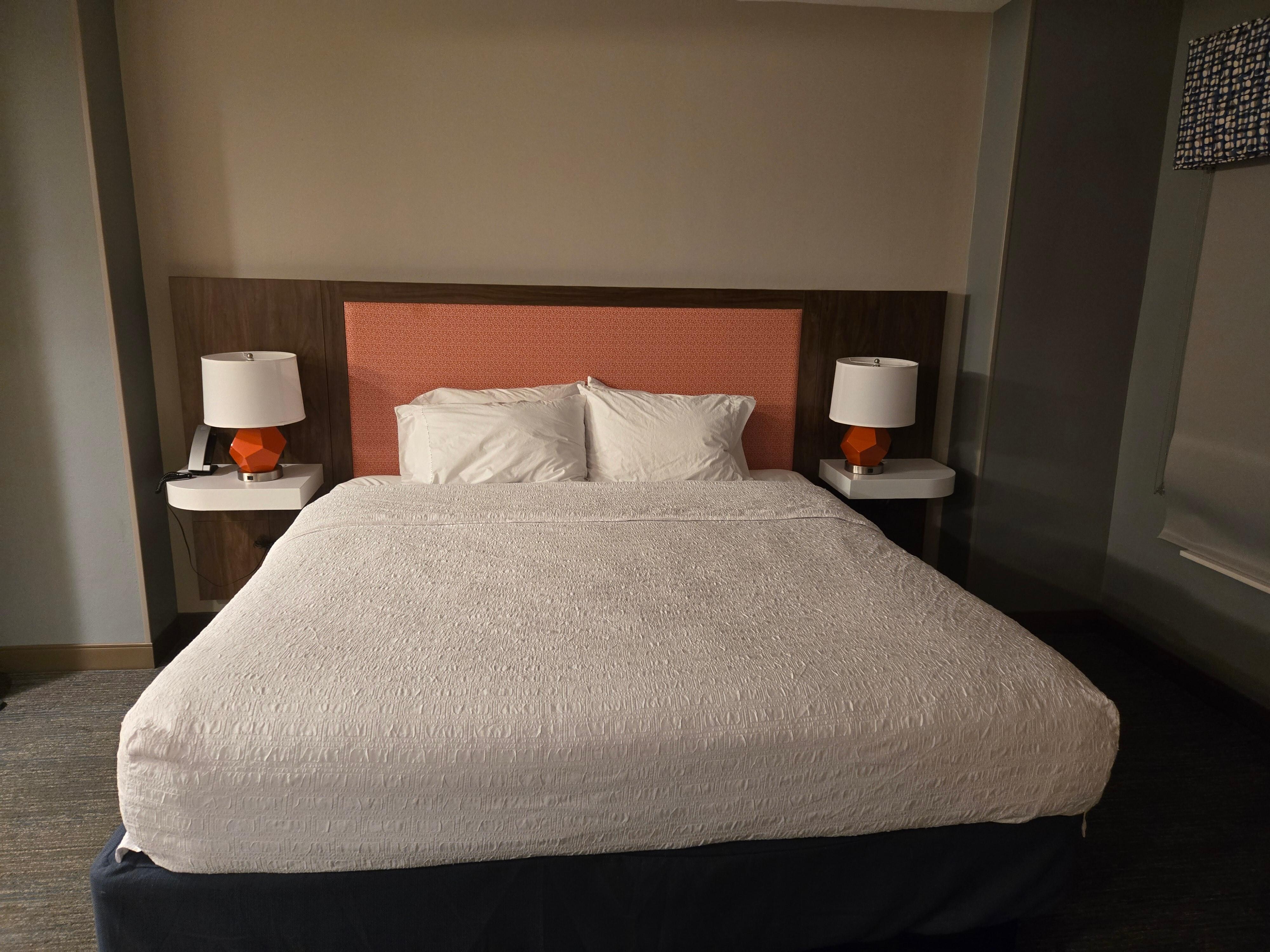 Firm bed